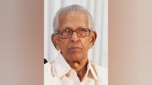 Read more about the article പ്രൊഫസർ എം. കെ. സാനു അന്തരിച്ചു.
