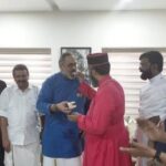 ഛത്തീസ്ഗഢ് വിഷയത്തിൽ ബി.ജെ.പി സംസ്ഥാന അധ്യക്ഷൻ രാജീവ് ചന്ദ്രശേഖറിന് നന്ദി അറിയിക്കാൻ ക്രൈസ്തവ നേതാക്കൾ മാരാർജി ഭവനിലെത്തി