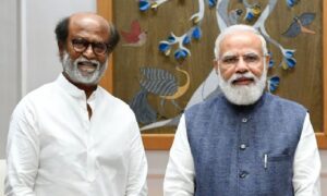Read more about the article സിനിമയിലെ 50 മഹത്തായ വർഷങ്ങൾക്ക് പ്രധാനമന്ത്രി മോദി രജനീകാന്തിനെ അഭിനന്ദിച്ചു.