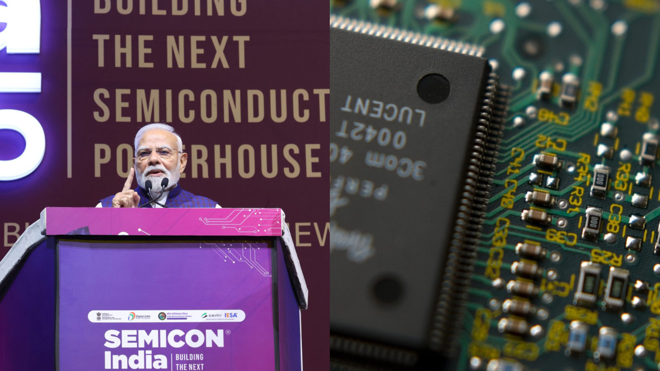 Read more about the article സെമിക്കോൺ ഇന്ത്യ 2025 : ഇന്ത്യ ആദ്യത്തെ തദ്ദേശീയ സെമികണ്ടക്ടർ ചിപ്പ് അനാച്ഛാദനം ചെയ്തു