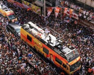 Read more about the article കരൂരിലെ രാഷ്ട്രീയ റാലിയിൽ തിക്കിലും തിരക്കിലും മരണസംഖ്യ 39 ആയി