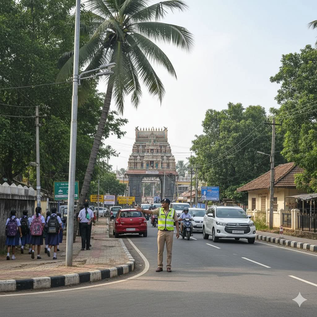 Read more about the article ചോറ്റാനിക്കര ക്ഷേത്രത്തിന് സമീപം പുതിയ ഗതാഗത ക്രമീകരണങ്ങൾ നിലവിൽ വന്നു