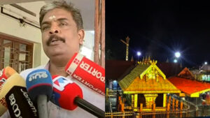 Read more about the article ശബരിമല വിഗ്രഹങ്ങളിലെ സ്വർണ്ണപ്പാളി വിവാദത്തിൽ മുൻ ശബരിമല ഓഫീസറെ സസ്‌പെൻഡ് ചെയ്തു
