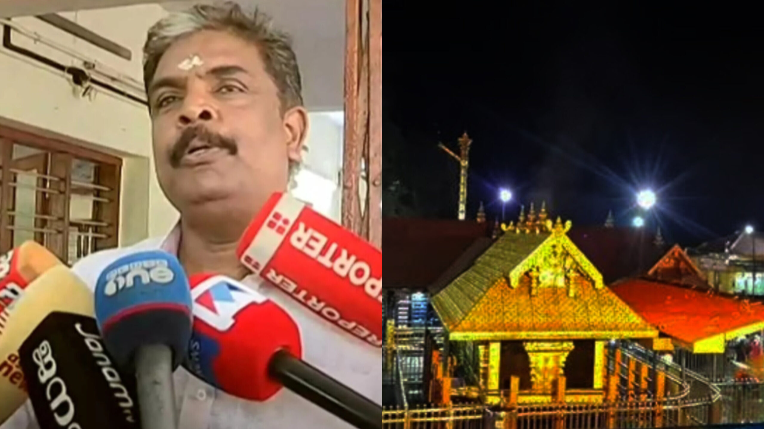Read more about the article ശബരിമല വിഗ്രഹങ്ങളിലെ സ്വർണ്ണപ്പാളി വിവാദത്തിൽ മുൻ ശബരിമല ഓഫീസറെ സസ്‌പെൻഡ് ചെയ്തു