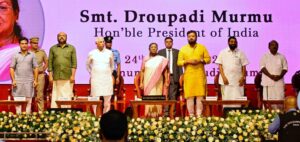 Read more about the article എറണാകുളം സെൻറ് തെരേസാസ് കോളേജിന്റെ ശതാബ്ദി ആഘോഷങ്ങൾക്ക് രാഷ്ട്രപതി ദ്രൗപദി മുർമു മുഖ്യാതിഥിയായി പങ്കെടുത്തു