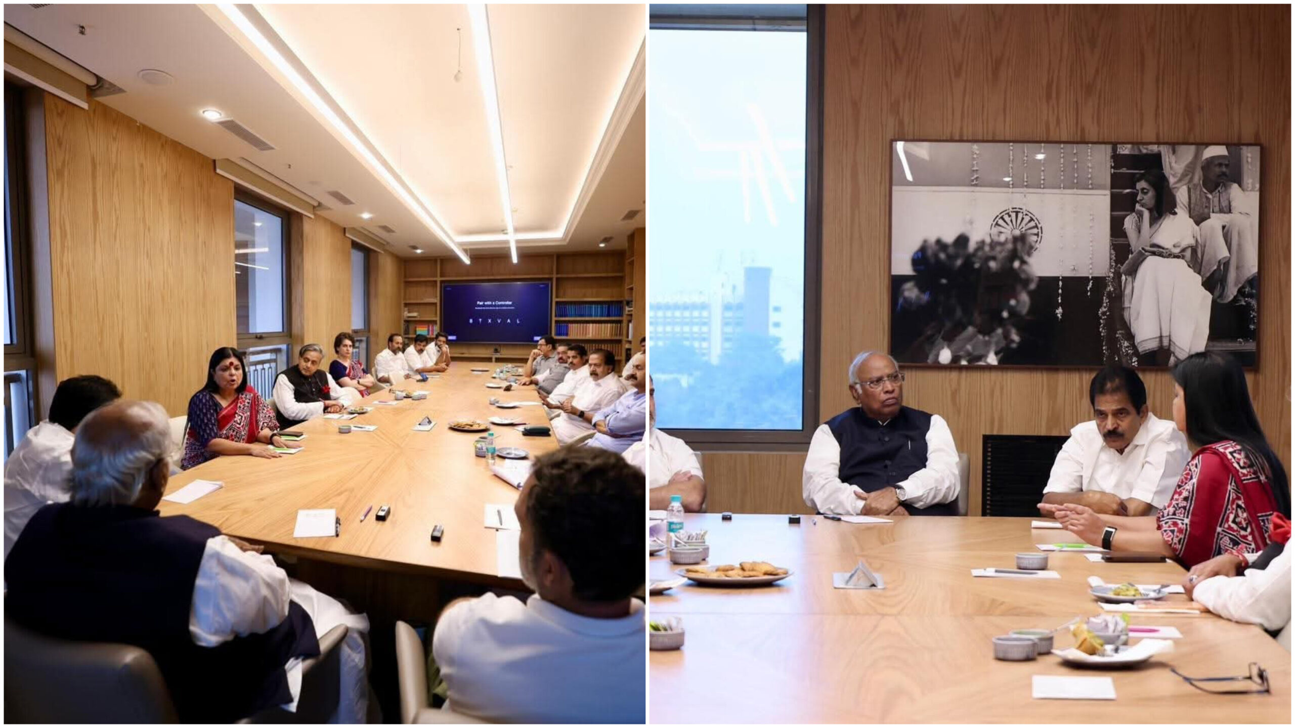 You are currently viewing കേരളത്തിലെ തിരഞ്ഞെടുപ്പ് ഒരുക്കങ്ങൾ വിലയിരുത്താൻ ഡൽഹിയിൽ കോൺഗ്രസ് ഉന്നതതല യോഗം