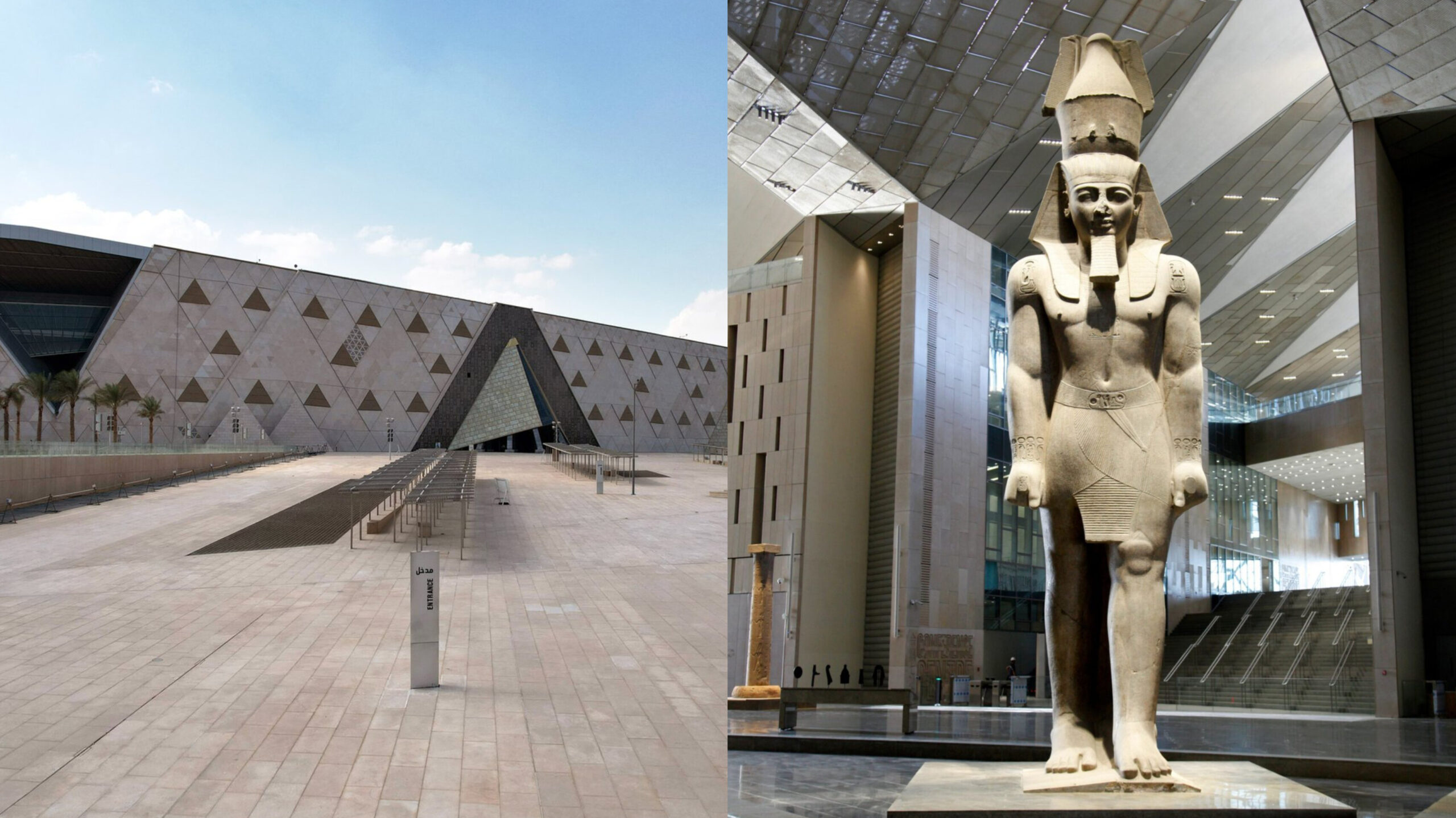 Read more about the article ഗിസ പിരമിഡുകൾക്ക് സമീപം ഗ്രാൻഡ് ഈജിപ്ഷ്യൻ മ്യൂസിയം ഔദ്യോഗികമായി തുറന്നു