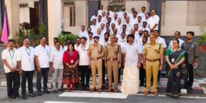 Read more about the article കെഎസ്ആർടിസി ഇൻസ്പെക്ടർമാർക്ക് പോലീസ് ട്രെയിനിംഗ് കോളേജിൽ വിദഗ്ധ പരിശീലനം ആരംഭിച്ചു