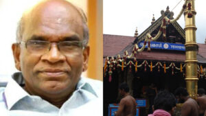 Read more about the article ശബരിമല സ്വർണ്ണ കവർച്ച കേസ്: മുൻ ദേവസ്വം ബോർഡ് പ്രസിഡന്റ് എൻ. വാസു അറസ്റ്റിൽ