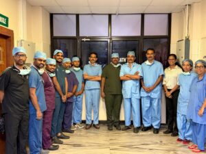 Read more about the article ഹൃദയം തുറന്നുള്ള ഓപ്പറേഷൻ ഇല്ലാതെ പൾമനറി വാൽവ് മാറ്റിവെച്ച് കോഴിക്കോട് സർക്കാർ മെഡിക്കൽ കോളേജ്