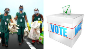 Read more about the article ഹരിതകർമ്മസേനയിൽ നിന്ന് 547 പേർ തെരഞ്ഞെടുപ്പ് രംഗത്ത്