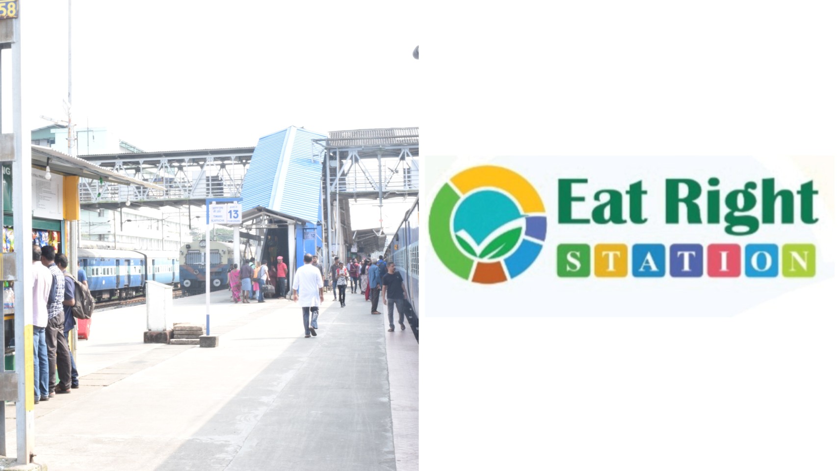 Read more about the article കേരളത്തിലെ റെയിൽവേ സ്റ്റേഷനുകൾക്ക് ” ഈറ്റ് റൈറ്റ്” സർട്ടിഫിക്കേഷനിലൂടെ നിലവാര ഉയർച്ച ലഭിച്ചു