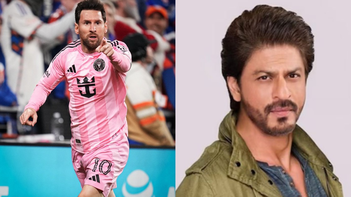 Read more about the article മെസ്സിയുടെ GOAT ഇന്ത്യ ടൂറിൽ കൊൽക്കത്തയിൽ ഷാരൂഖ് ഖാനുമായി കൂടിക്കാഴ്ച; ആരാധകരിൽ ആവേശം