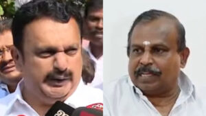 Read more about the article എൻഡിഎയുമായി വിലപേശലോ? രാജശേഖരന്റെ നിലപാട് മാറ്റത്തിൽ മുരളീധരന്റെ വിമർശനം