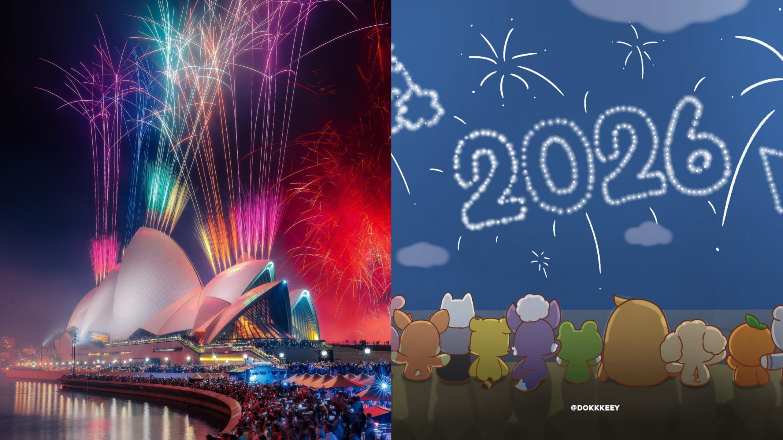 Read more about the article വർണ്ണ ശബളമായ  കരിമരുന്ന് പ്രയോഗങ്ങളോടെ 2026-നെ സ്വാഗതം ചെയ്ത് സിഡ്‌നി