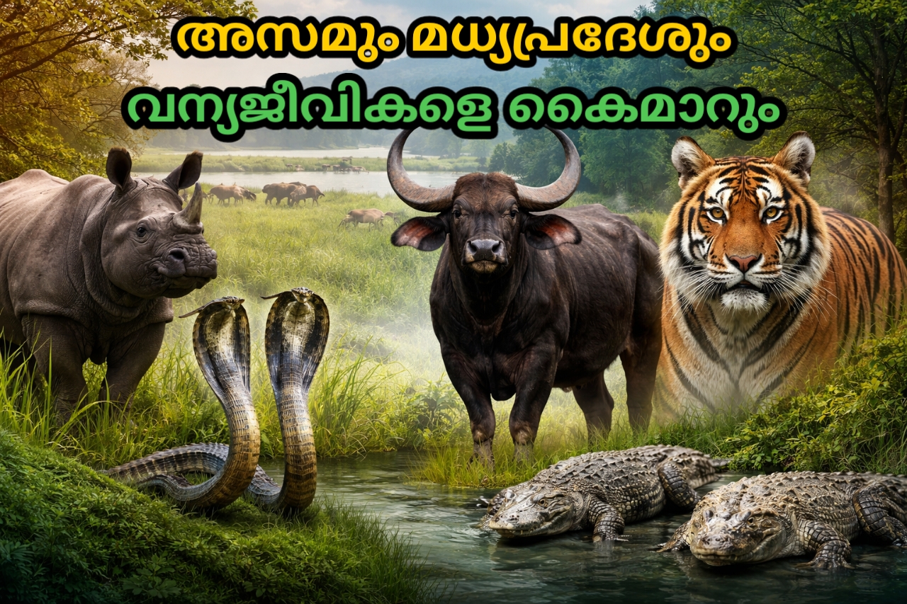 Read more about the article ജൈവവൈവിധ്യം വർദ്ധിപ്പിക്കുന്നതിനായി അസമും, മധ്യപ്രദേശും വന്യജീവികളെ കൈമാറും