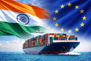 Read more about the article ഇന്ത്യ–ഇയു സ്വതന്ത്ര വ്യാപാര കരാർ: സാമ്പത്തിക ബന്ധങ്ങളിൽ പുതിയ അധ്യായം