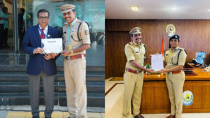 Read more about the article മെട്രോ ഫീഡർ ബസിൽ നഷ്ടപ്പെട്ട വിലപ്പെട്ട രേഖകളടങ്ങിയ ബാഗ് മണിക്കൂറുകൾക്കകം കണ്ടെത്തി;  പോലീസ് ലെയ്സൺ ഓഫീസർ എസ്‌ഐ സാബു വർഗീസിന് അഭിനന്ദനം