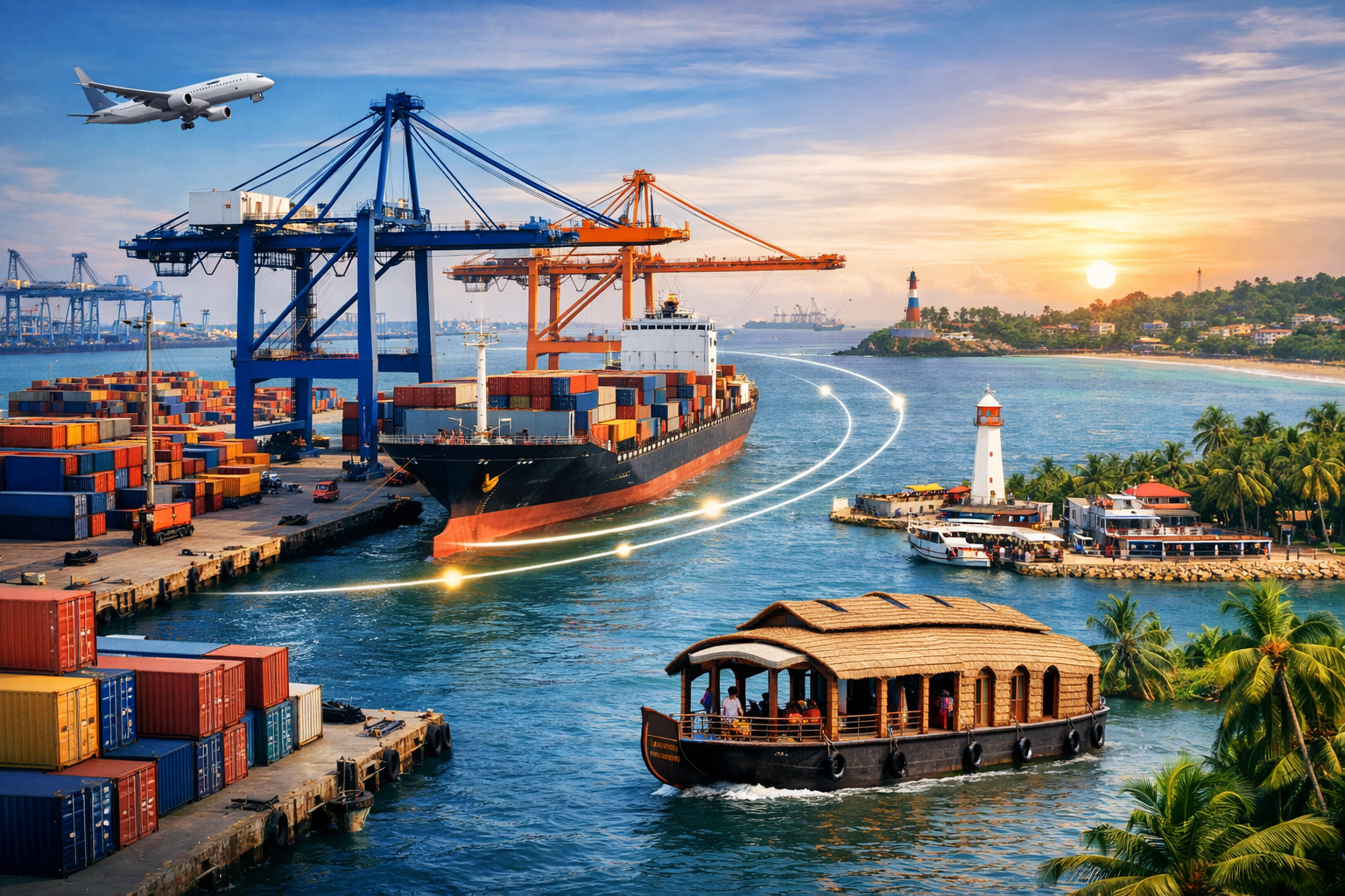 You are currently viewing കൊല്ലം, ബേപ്പൂർ തുറമുഖങ്ങളെ പബ്ലിക്–പ്രൈവറ്റ് പാർട്ണർഷിപ്പ്  മാതൃകയിൽ വികസിപ്പിക്കും