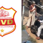 ഫുട്പാത്തിലൂടെ സ്കൂട്ടർ ഓടിച്ച സ്കൂട്ടർ ഓടിച്ചയാളുടെ ഡ്രൈവിംഗ് ലൈസൻസ് സസ്‌പെൻഡ് ചെയ്തു