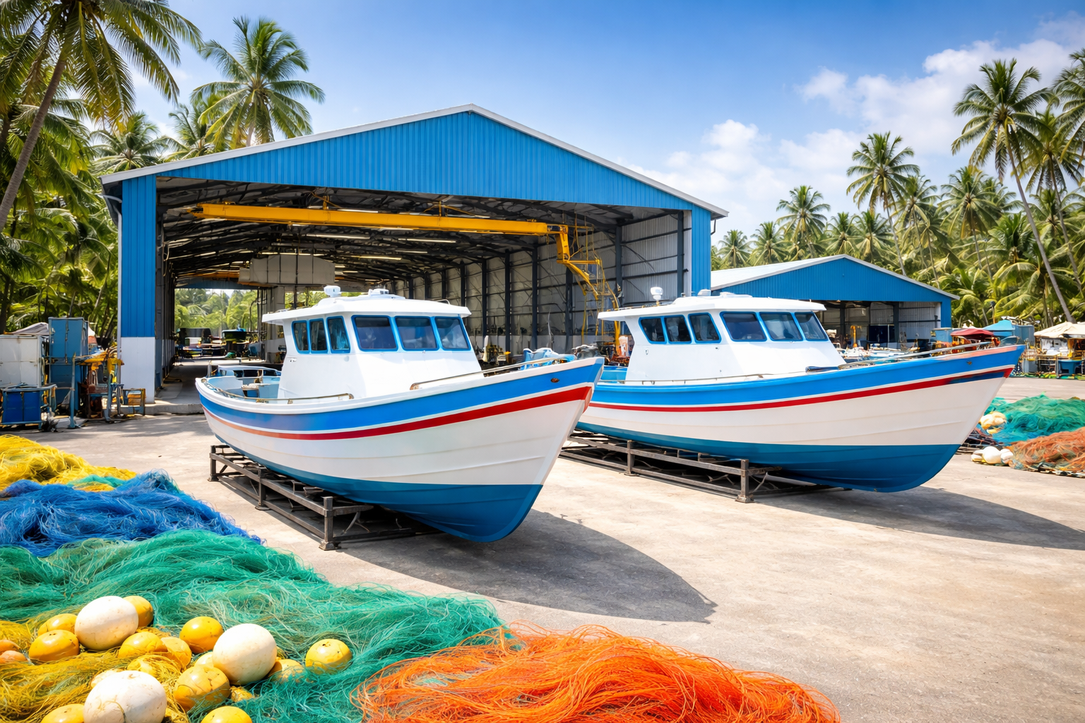 Read more about the article പരമ്പരാഗത മത്സ്യത്തൊഴിലാളികളുടെ സ്വപ്നം യാഥാർഥ്യത്തിലേക്ക്; ശക്തികുളങ്ങരയിൽ ആധുനിക ബോട്ട് നിർമാണശാല ഇന്ന് ഉദ്ഘാടനം