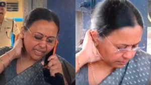 Read more about the article കണ്ണൂർ റെയിൽവേ  സ്റ്റേഷനിൽ കെ.എസ്‍.യു പ്രവർത്തകർ നടത്തിയ കരിങ്കൊടി പ്രതിഷേധത്തിനിടെ മന്ത്രി വീണ ജോർജിന് പരിക്കേറ്റു