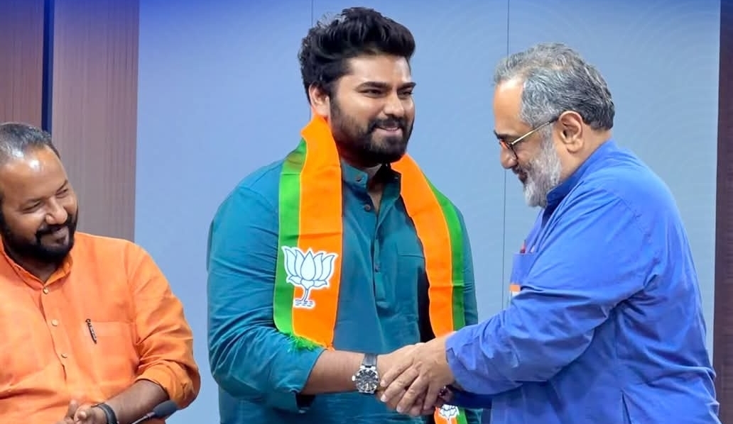 Read more about the article റിയാലിറ്റി ഷോ താരം ഡോ. റോബിൻ രാധാകൃഷ്ണൻ  ബിജെപിയിൽ ചേർന്നു