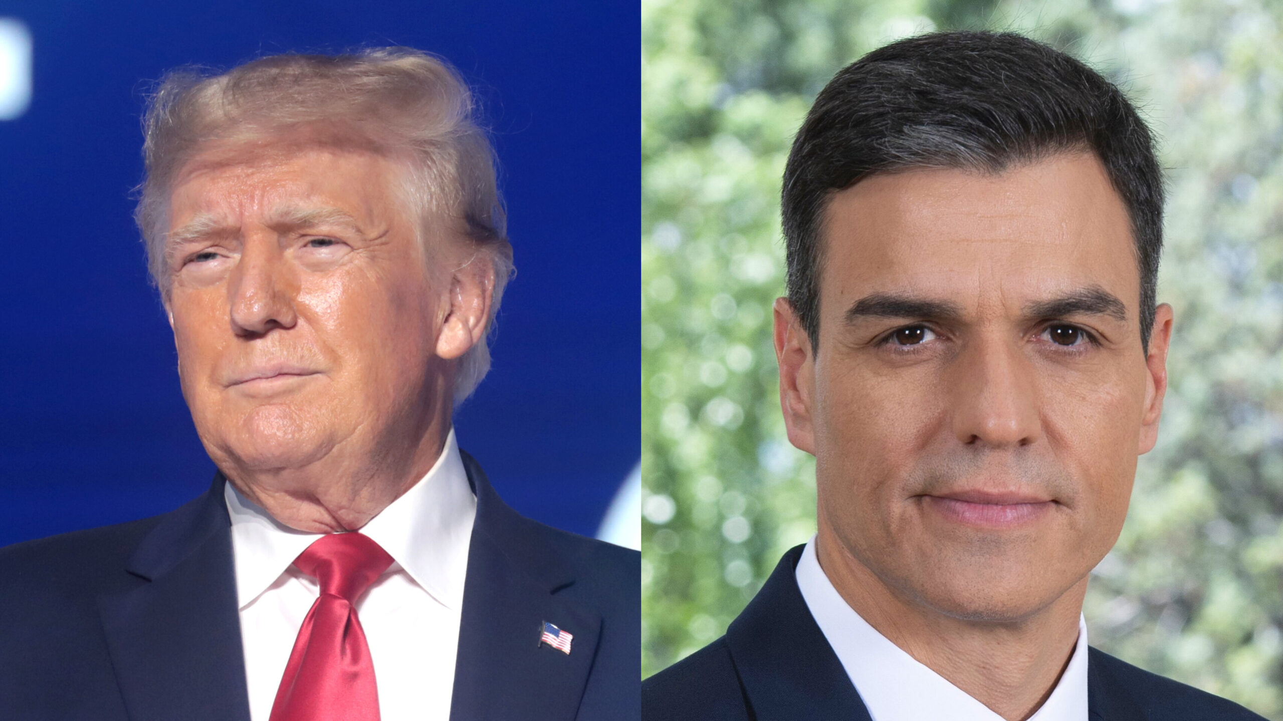 Read more about the article സ്പെയിനുമായുള്ള എല്ലാ വ്യാപാരവും നിർത്തിവയ്ക്കുന്നതായി യുഎസ് പ്രസിഡന്റ് ഡൊണാൾഡ് ട്രംപ് പ്രഖ്യാപിച്ചു.