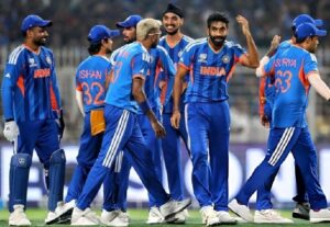 Read more about the article ഐസിസി പുരുഷ ട്വന്റി-20 ക്രിക്കറ്റ് ലോകകപ്പിൽ ഇന്ത്യ ഫൈനലിൽ പ്രവേശിച്ചു.