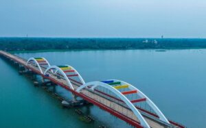 Read more about the article പെരുമ്പളം പാലം മുഖ്യമന്ത്രി പിണറായി വിജയൻ ഉദ്ഘാടനം ചെയ്തു