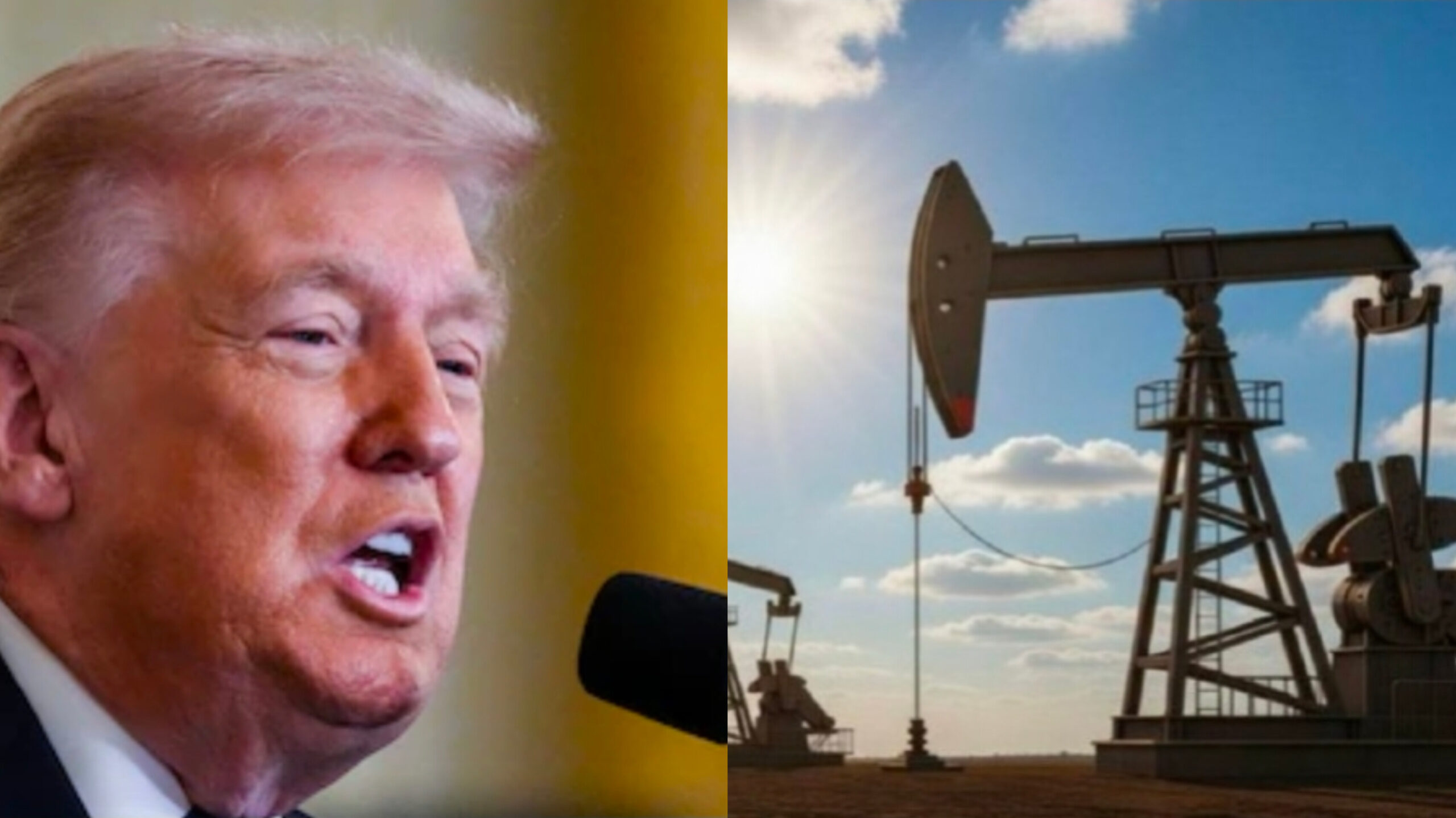 Read more about the article യുദ്ധം  അവസാനിക്കാറായി എന്ന് ട്രംപ്; എണ്ണവില  കുത്തനെ ഇടിഞ്ഞു