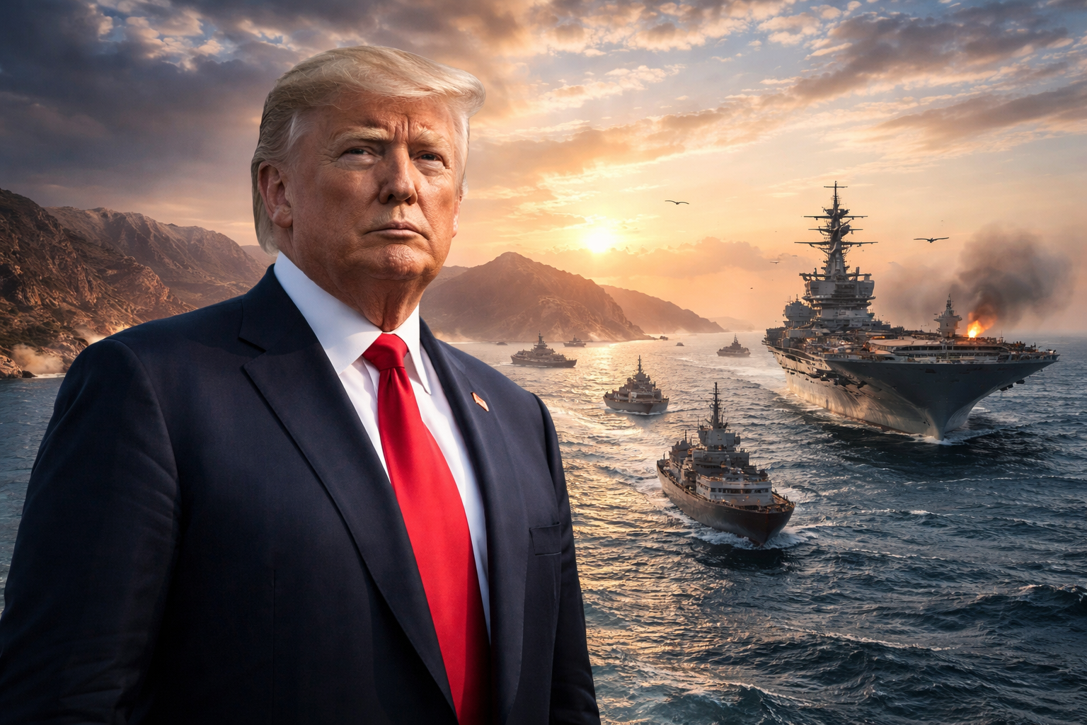 Read more about the article ഹോർമൂസ് കടലിടുക്ക്  “തുറന്നതും സുരക്ഷിതവും സ്വതന്ത്രവു”മാണെന്ന് –  ഉറപ്പാക്കും”: ഡൊണാൾഡ് ട്രംപ്