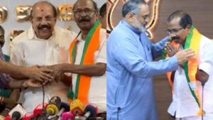 Read more about the article കോൺഗ്രസ് നേതാവ് തൊടിയൂർ രാമചന്ദ്രൻ ബിജെപിയിൽ ചേർന്നു; സിപിഐ നേതാവ് സി സി മുകുന്ദനും എൻഡിഎയിലേക്ക്