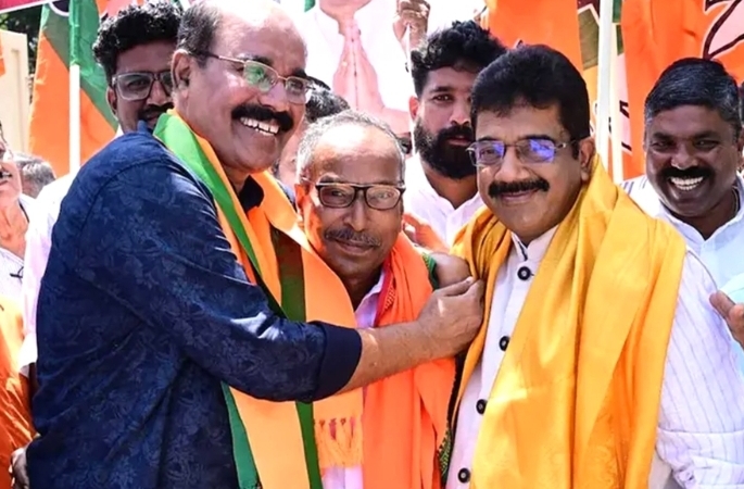 Read more about the article കെപിസിസി അധ്യക്ഷൻ സണ്ണി ജോസഫിന്റെ സഹോദരൻ ഷാജി വി ജോസഫ് ബിജെപിയിൽ ചേർന്നു