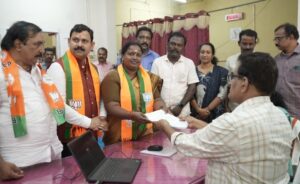 Read more about the article വികസിത കുന്നത്തൂർ ലക്ഷ്യം – എൻഡിഎ സ്ഥാനാർത്ഥി രാജി പ്രസാദ്