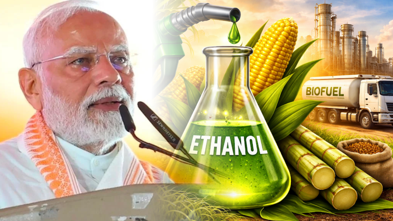 You are currently viewing എത്തനോൾ മിശ്രണം ക്രൂഡ് ഇറക്കുമതി 4.5 കോടി ബാരൽ കുറച്ചു: പ്രധാനമന്ത്രി നരേന്ദ്ര മോദി