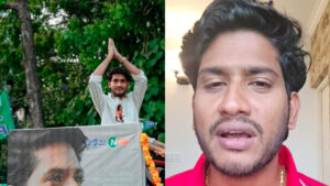 Read more about the article തൻറെ പോസ്റ്ററുകൾ നശിപ്പിക്കുന്നത് തോൽവി   ഭയന്ന് :അഖിൽ  മാരാർ