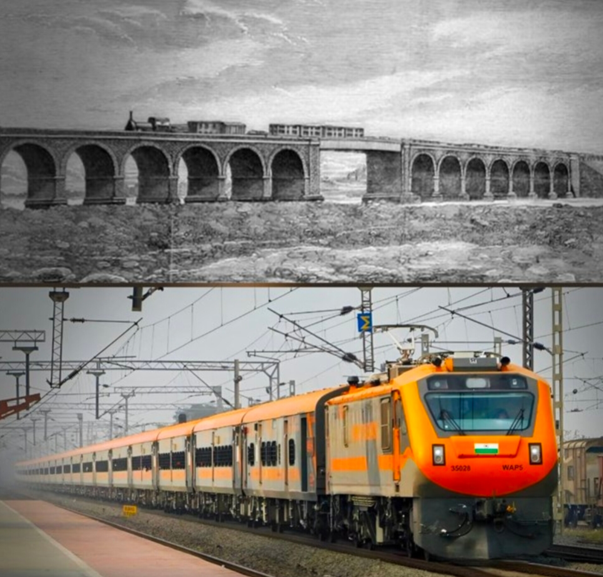 Read more about the article ഇന്ത്യൻ റെയിൽവേയ്ക്ക് 173-ാം വാർഷികം:പൈതൃകവും ആധുനിക വളർച്ചയും അനുസ്മരിച്ചു