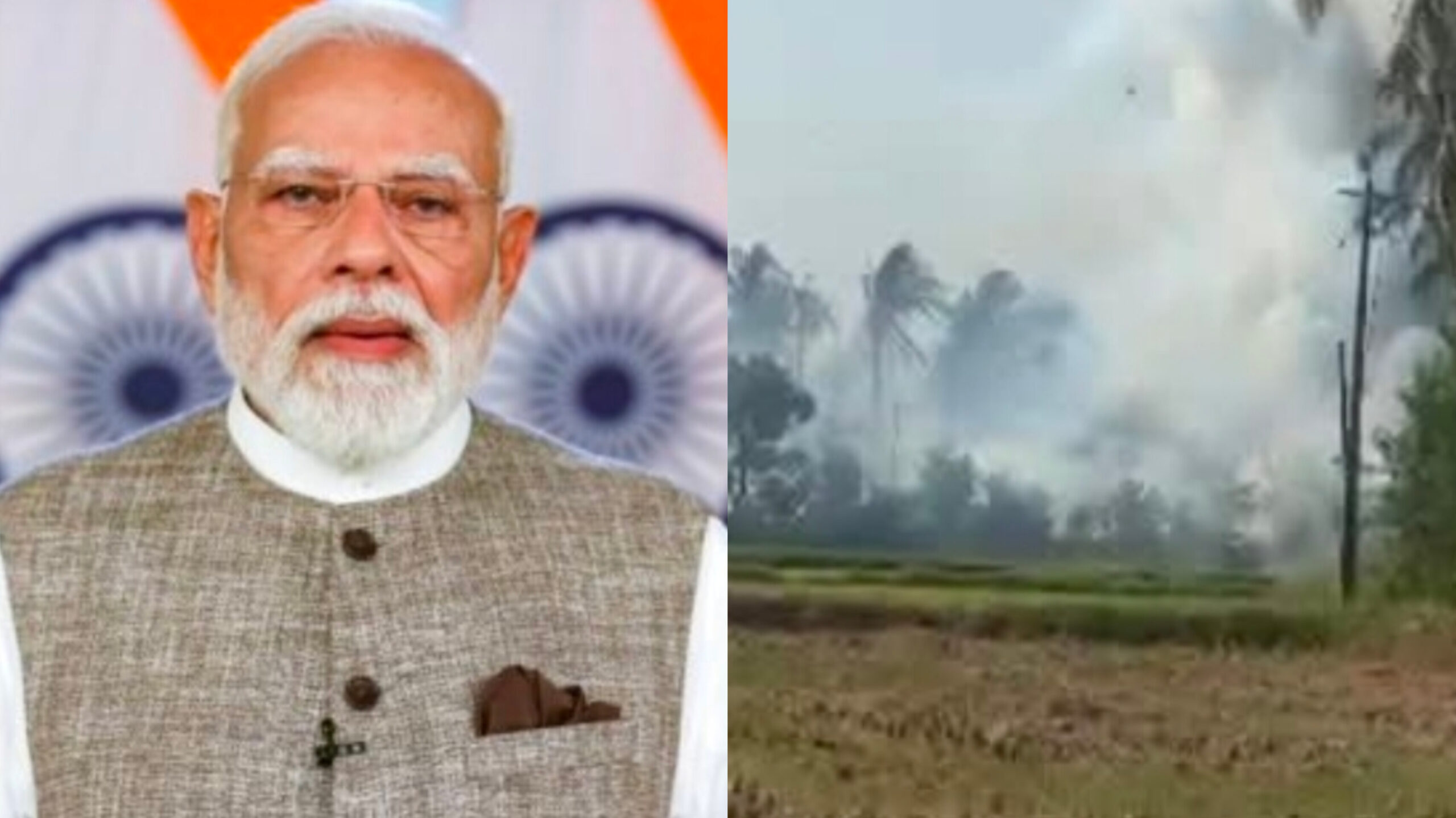 You are currently viewing തൃശൂർ വെടിക്കെട്ട് ദുരന്തം: മരിച്ചവരുടെ കുടുംബങ്ങൾക്ക് ₹2 ലക്ഷം, പരിക്കേറ്റവർക്ക് ₹50,000 ധനസഹായം പ്രഖ്യാപിച്ച്  നരേന്ദ്ര മോദി