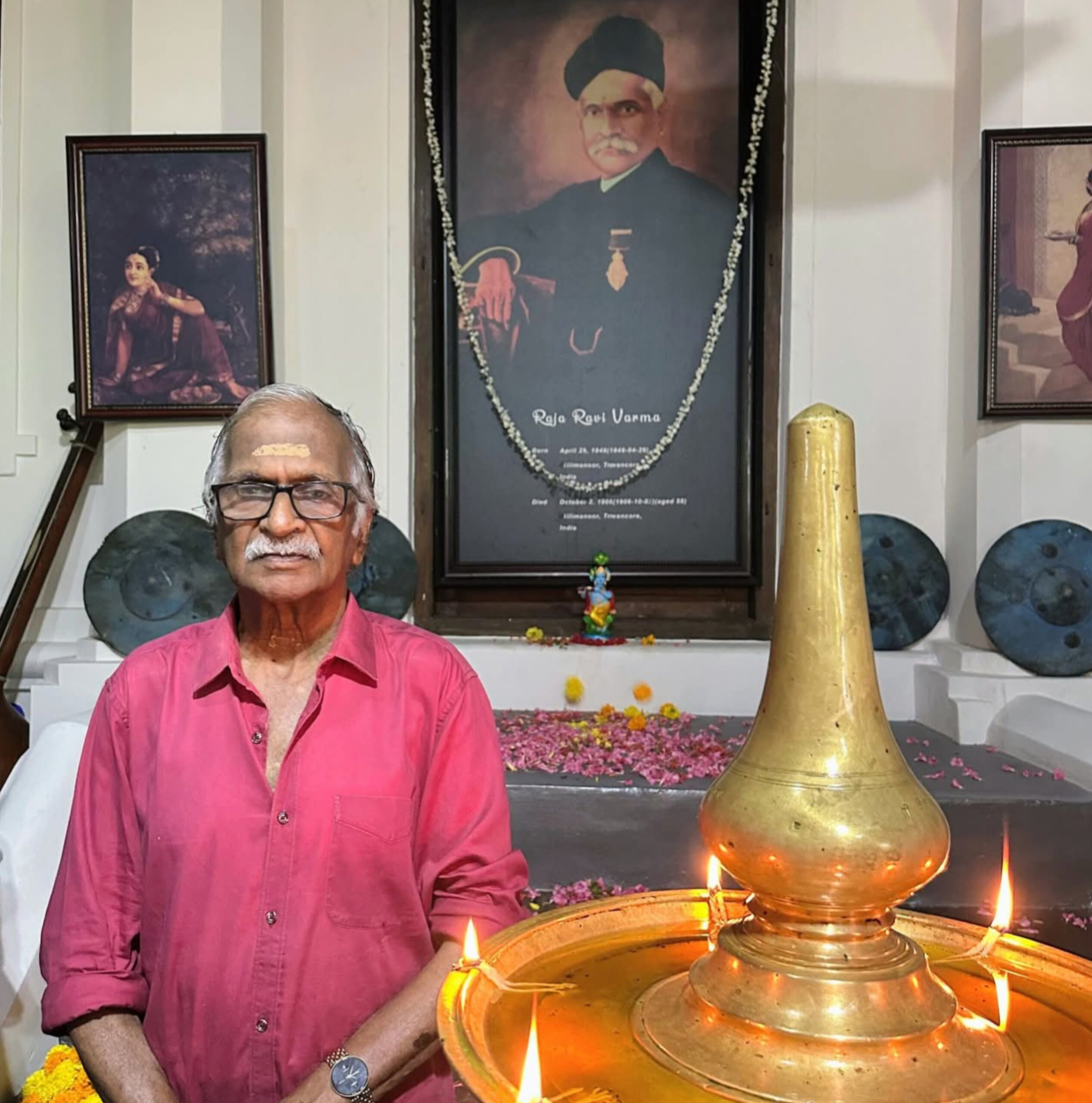 You are currently viewing രാജാരവിവർമ്മയുടെ 178-ാംജന്മദിനദിനാഘോഷം ശ്രീകുമാരൻ തമ്പി ഉദ്ഘാടനം  ചെയ്തു