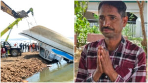 Read more about the article ജബൽപൂർ ബോട്ട് ദുരന്തം: “10 മിനിറ്റിനുള്ളിൽ കാലാവസ്ഥ മാറി”; അവസാന നിമിഷങ്ങൾ വെളിപ്പെടുത്തി ബോട്ട് പൈലറ്റ്