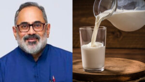Read more about the article പാലിന്റെ വിലവർധന പിൻവലിക്കണം; അല്ലെങ്കിൽ ശക്തമായ പ്രതിഷേധം: രാജീവ് ചന്ദ്രശേഖർ