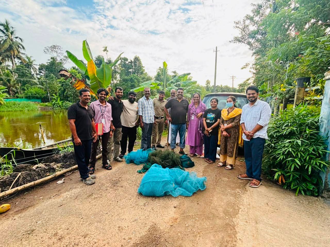 Read more about the article ഊത്തപിടുത്തത്തിനെതിരെ കർശന നടപടി; അനധികൃത മത്സ്യബന്ധന വലകൾ പിടിച്ചെടുത്ത് നശിപ്പിച്ച് ഫിഷറീസ് വകുപ്പ്