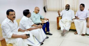 Read more about the article ഭരണിക്കാവിലെ ഗതാഗതക്കുരുക്ക് പരിഹാര യോഗമെന്ന പേരിൽ പ്രചരിക്കുന്നത് വ്യാജ വാർത്ത; വിശദീകരണവുമായി എംഎൽഎ ഉല്ലാസ് കോവൂർ