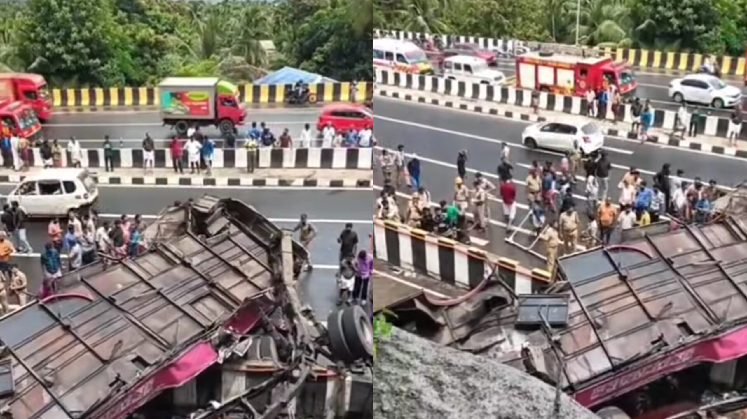 Read more about the article കുറ്റിപ്പുറത്ത് ബസ് അപകടം: ഒരാൾ  മരിച്ചു; 20-ലധികം പേർക്ക് പരിക്ക്, മൂന്നുപേരുടെ നില ഗുരുതരം