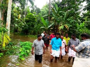 Read more about the article നൂറനാട്ടിൽ മഴക്കെടുതി; ആറ്റുവാ, ചെറുമുഖ മേഖലകളിൽ എംഎൽഎ, എംഎസ് അരുൺകുമാർ സന്ദർശനം നടത്തി