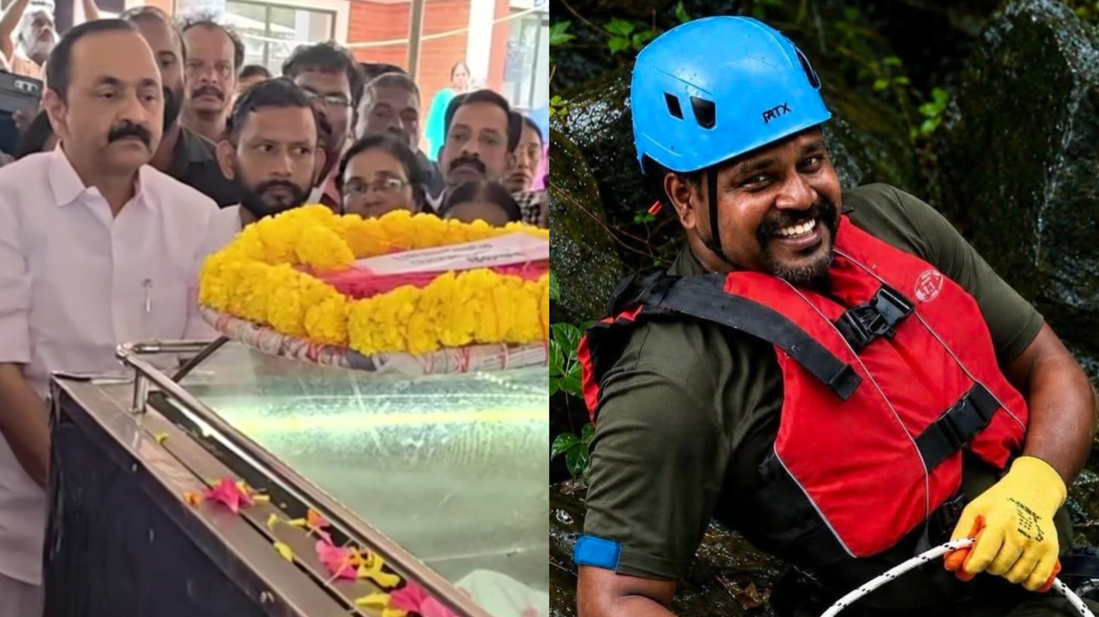 Read more about the article പ്രളയ രക്ഷാപ്രവർത്തനത്തിനിടെ ജീവൻ ബലികൊടുത്ത രാജേഷിന് ആദരം; കുടുംബത്തിന് വീട് സർക്കാർ പൂർത്തിയാക്കും