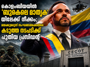 Read more about the article കൊളംബിയയിൽ ‘ബുകെലെ മാതൃക’യിലേക്ക് നീക്കം; മയക്കുമരുന്ന് സംഘങ്ങൾക്കെതിരെ കടുത്ത നടപടിക്ക് പുതിയ പ്രസിഡന്റ്