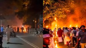 Read more about the article കേരള സർവകലാശാല ഹോസ്റ്റലിൽ സംഘർഷം: പരസ്പരം പഴിചാരി രാഷ്ട്രീയ നേതാക്കൾ; പൊലീസ് ലാത്തിച്ചാർജിലും പ്രതിഷേധം