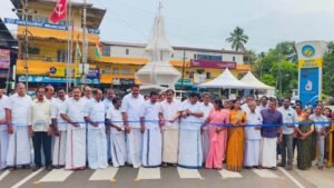 Read more about the article 5.5 മീറ്ററിൽനിന്ന് 7 മീറ്ററായി വീതി; കീരംപാറ–ഭൂതത്താൻകെട്ട് റോഡ് നവീകരണം പൂർത്തിയായി